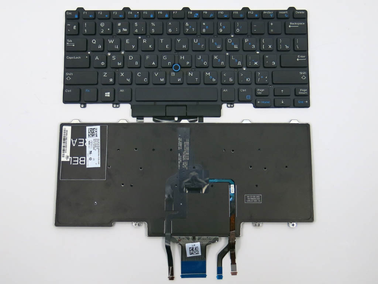 Клавиатура для ноутбука DELL Latitude E5450 E5470 E7450 E7470 с подсветкой 