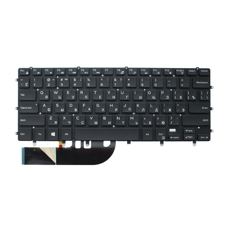 Клавиатура для ноутбука Dell XPS 15 9550 9560 9570 с подсветкой 
