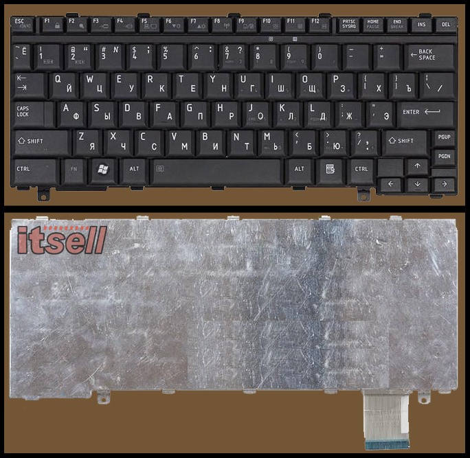 Клавиатура для ноутбука Toshiba Satellite U300, U305