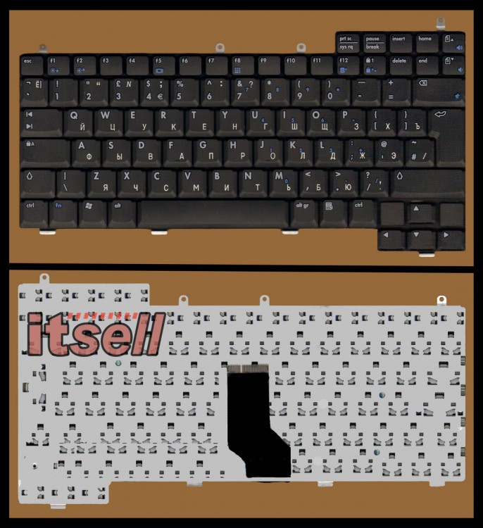 Клавиатура для ноутбука HP / Compaq nx9000 nx9010 Presario 2100 2200 2500 Pavilion ze4000 ze5000