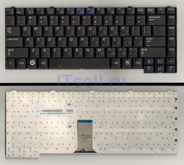 Клавиатура для ноутбука Samsung R60 R65 R70 R505 R508 R509 R510 R560
