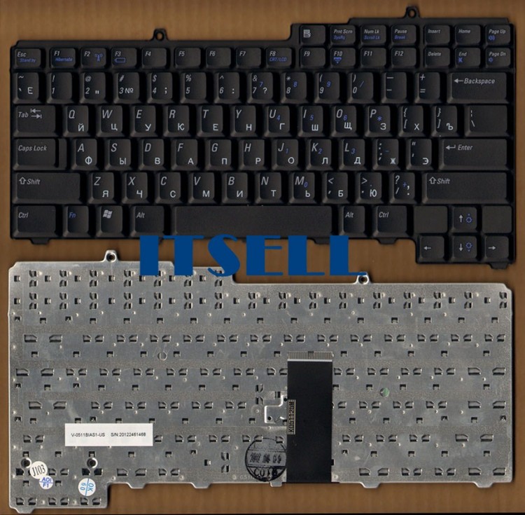 Клавиатура для ноутбука Dell  Inspiron 1501 6400  E1405  XPS M140  Precision M90  Vostro 1000 