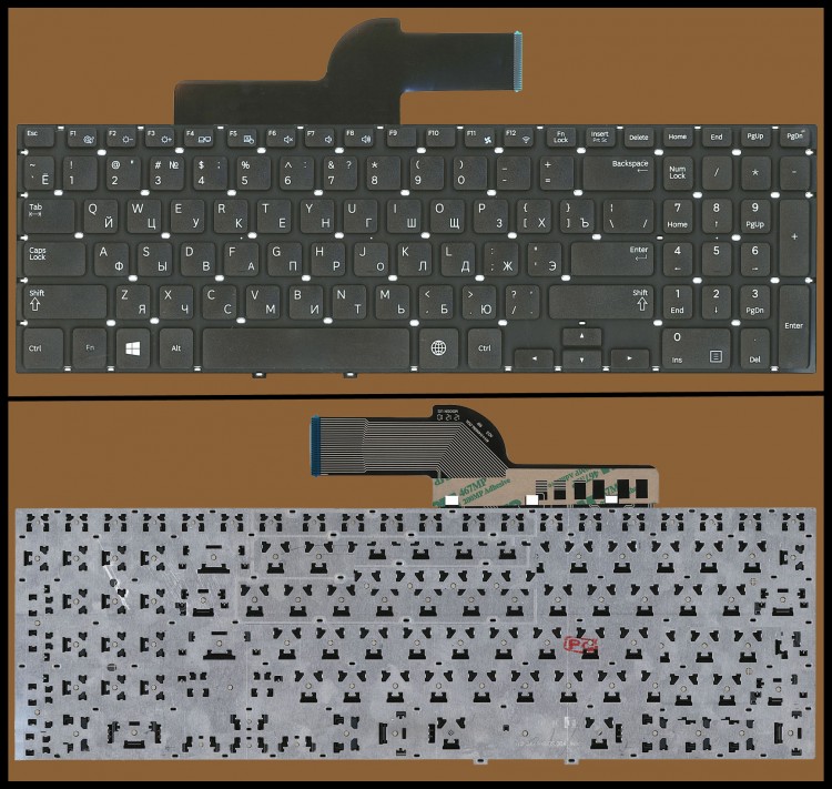Клавиатура для ноутбука Samsung NP355V5C 350V5C (подложка)