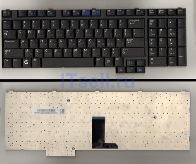 Клавиатура для ноутбука Samsung R700 R710