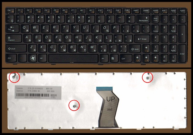 Клавиатура для ноутбука Lenovo B590 B570 B575