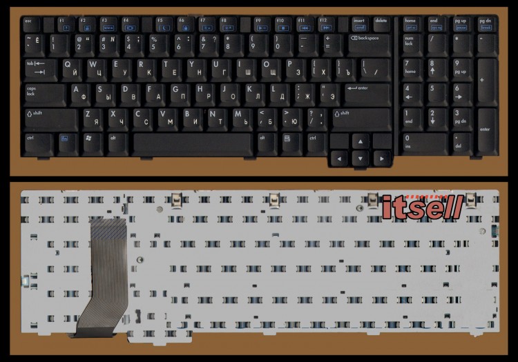Клавиатура для ноутбука HP / Compaq Pavilion zd7000