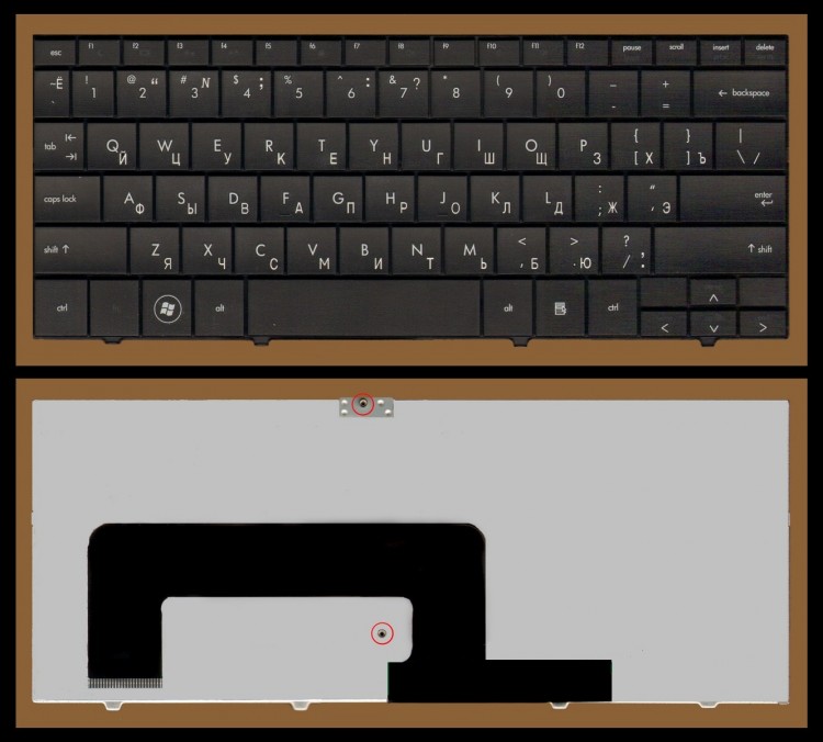Клавиатура для ноутбука HP mini 700 701 702 1000 1100