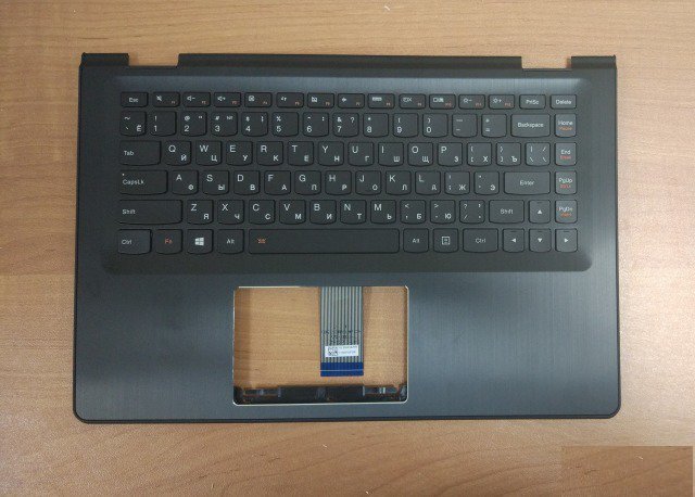 Клавиатура для ноутбука Lenovo YOGA 500-14IBD 500-14IHW топкейс с подсветкой 