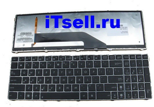 Клавиатура для ноутбука Asus K50 K70 с подсветкой
