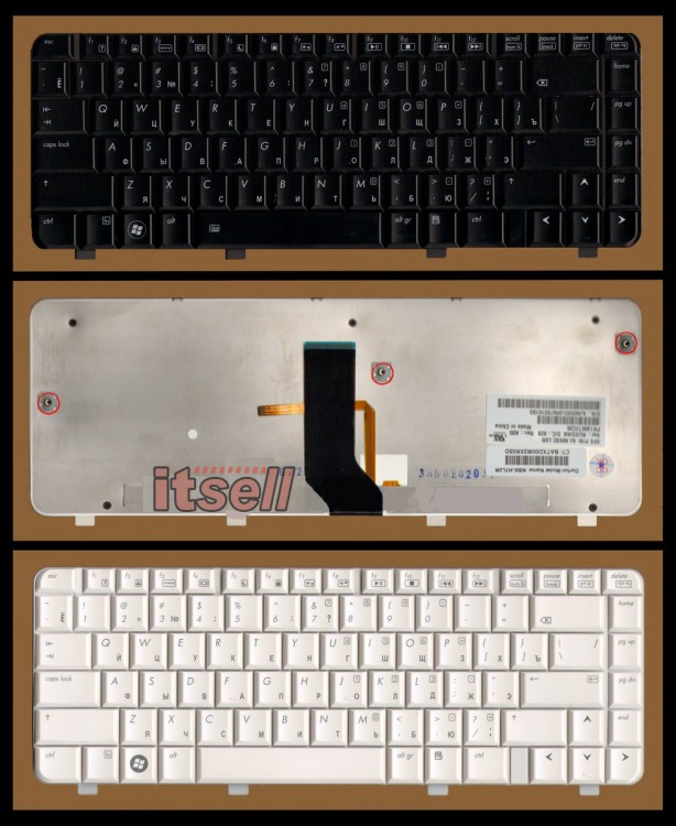 Клавиатура для ноутбука HP Pavilion dv3-2000