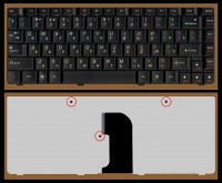 Клавиатура для ноутбука Lenovo IdeaPad G460 U450