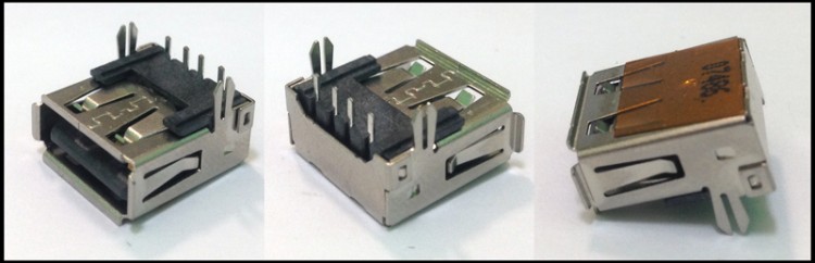 USB разъем для ноутбука BJ043