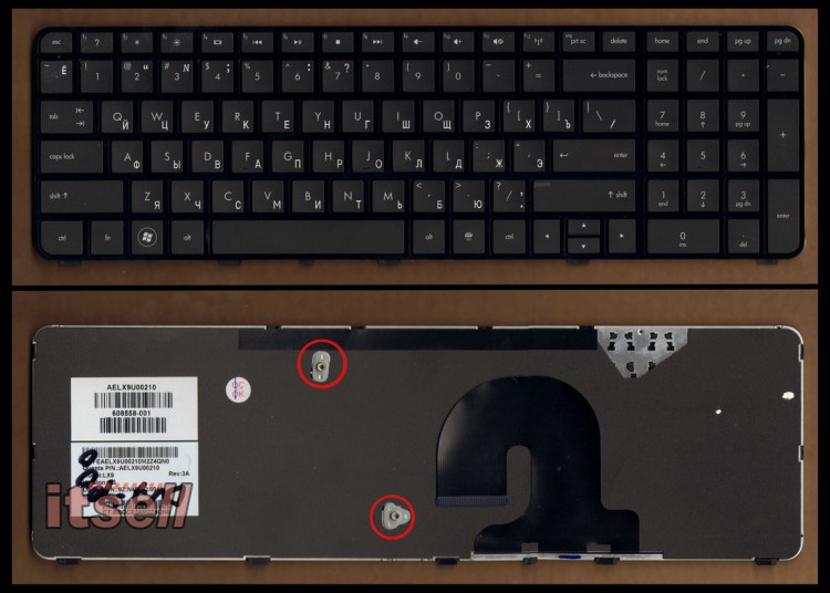 Клавиатура для ноутбука HP Pavilion dv7-4000