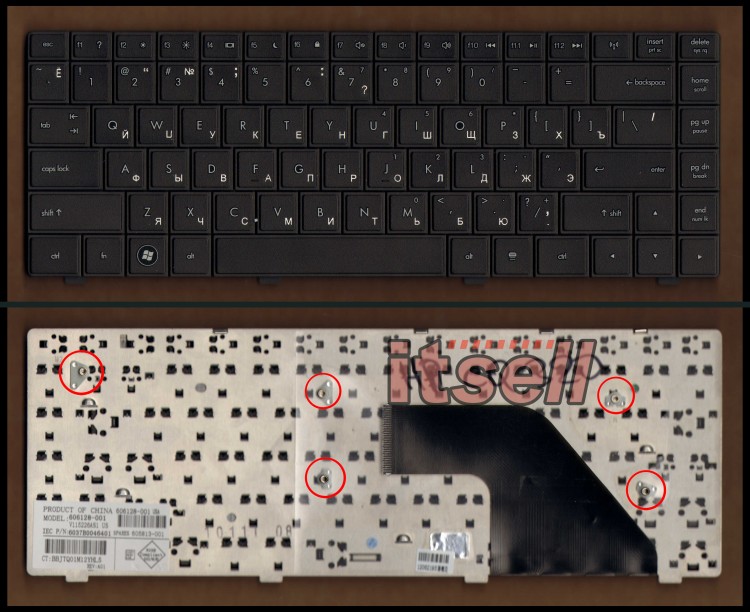 Клавиатура для ноутбука HP CQ320 CQ420 CQ321 CQ326
