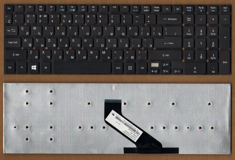 Клавиатура для ноутбука Acer TravelMate P255-m, P255-mg, P273-m, P273-mg.
