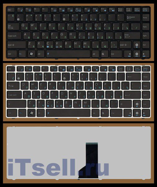 Клавиатура для ноутбука Asus U40 U40Sd U41 U41J U41JF U41S U41SV