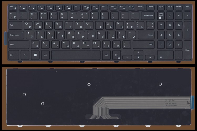 Клавиатура для ноутбука  Dell Inspiron 15-3000 17-5000 P40F