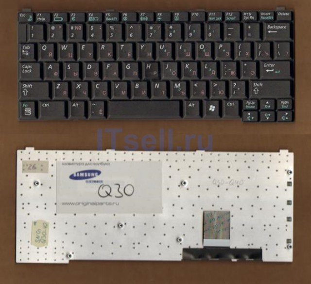 Клавиатура для ноутбука Samsung Q30