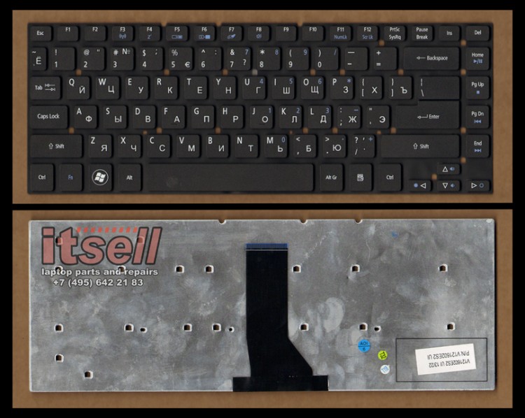 Клавиатура для ноутбука Acer Aspire 3830 4830 4755 e1-430 e1-470 e1-472