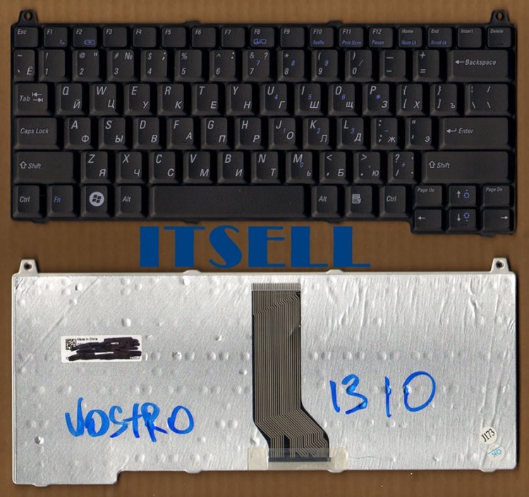 Клавиатура для ноутбука Dell Vostro 1310 1320 1510 1520 2510