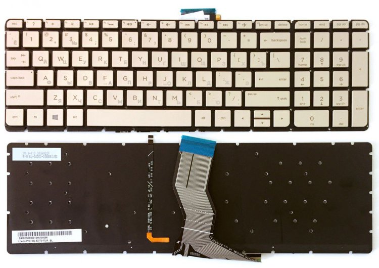Клавиатура для ноутбука HP Pavilion 15-ab