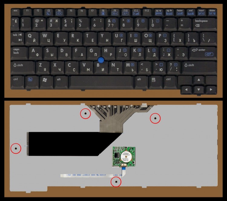 Клавиатура для ноутбука HP / Compaq nc4200