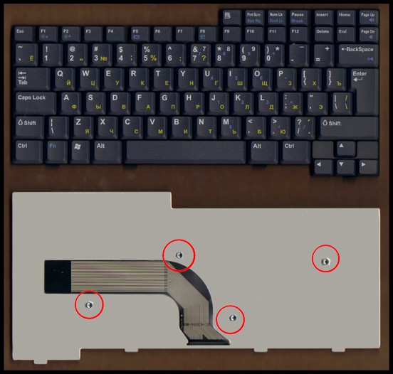 Клавиатура для ноутбука Lenovo Z31