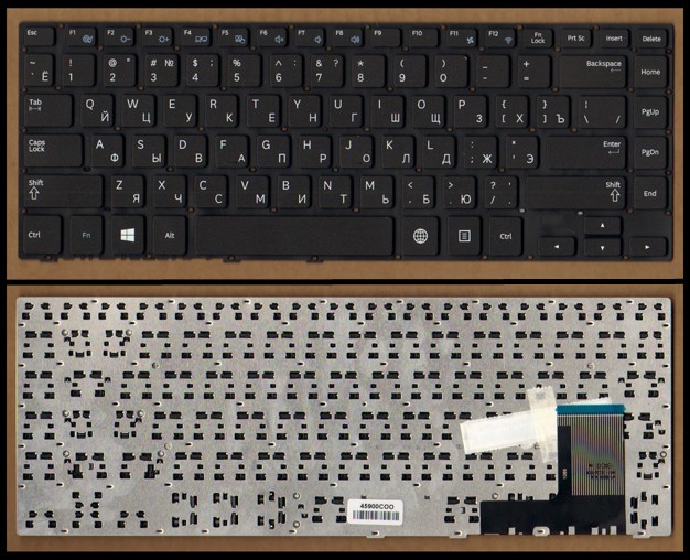 Клавиатура для ноутбука Samsung NP530U4E, NP530U4E подложка