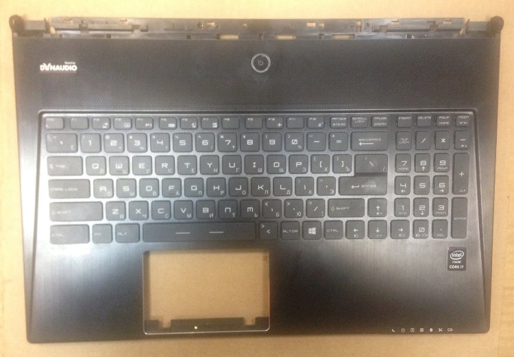 топкейс с клавиатурой в сборе для ноутбука msi GS60
