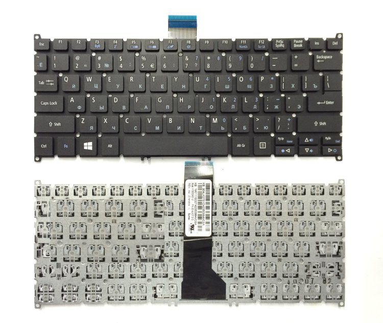 Клавиатура для ноутбука Acer Aspire V3-331 V3-371 V3-372 V3-372T