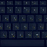  наклейки на клавиатуру высокого качества - прозрачные желтые, пример