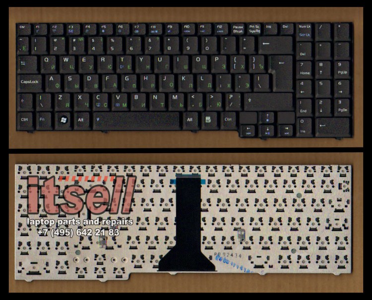 Клавиатура для ноутбука Asus F7 F7F F7E F7K F7L F7S F7Z M51E M51S X57